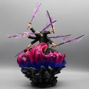 One Piece 45cm Zoro Figure Onigashima 9 Swords - Image 2