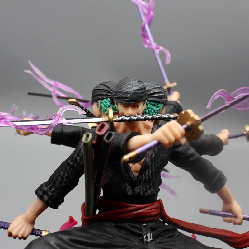 One Piece 45cm Zoro Figure Onigashima 9 Swords - Image 3