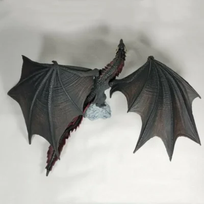 Game Of Thrones Frost Wyrm Viserion Black Dragon Movable Figure - Image 4