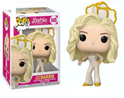 Funko Pop Gold Barbie Action Doll