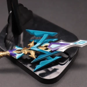 Genshin Impact Game Keychain Shenhe Weapon - Image 2