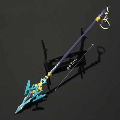 Genshin Impact Game Keychain Shenhe Weapon - Image 6