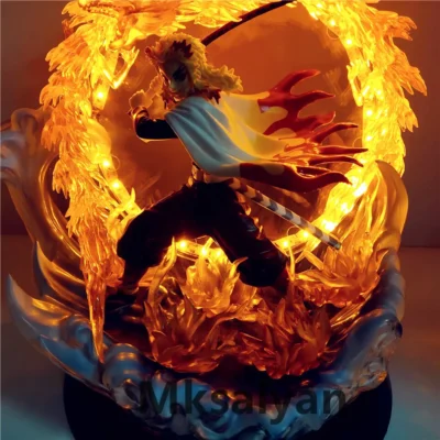 Demon Slayer Anime Figure Rengoku Kyoujurou Led