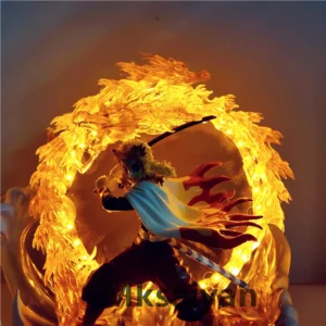 Demon Slayer Anime Figure Rengoku Kyoujurou Led - Image 5