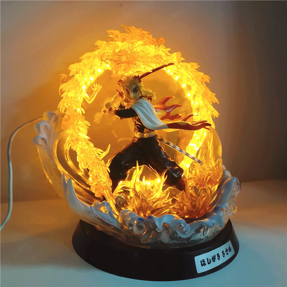 Demon Slayer Anime Figure Rengoku Kyoujurou Led - Image 1