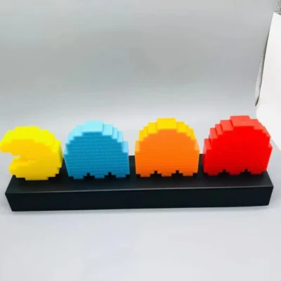 Pac-Man - Voice-controlled 3D night lights