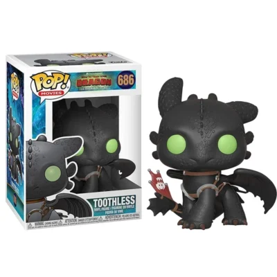 How To Train Your Dragon Toothless & Light Fury Funko Pop