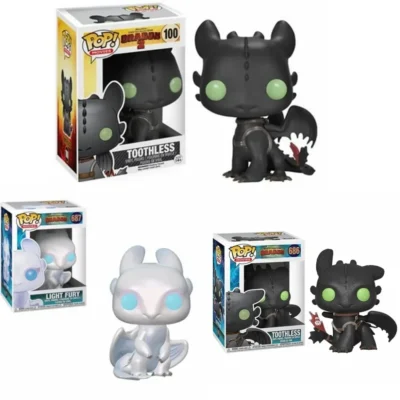 How To Train Your Dragon Toothless & Light Fury Funko Pop