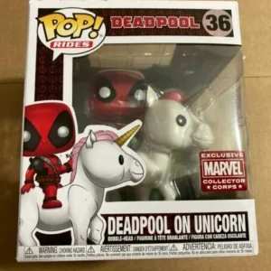 Marvel Deadpool on Unicorn Pop #36 - Image 2