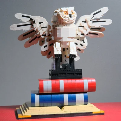 Magic Owl Hedwig Harry Potter Block