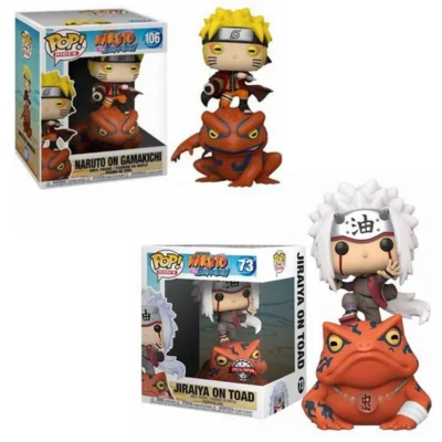 Naruto on Gamakichi #106 Jiraiya on Toad #73