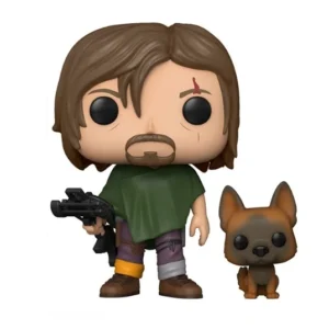 Walking Dead Pop! Daryl Dixon with Dog #1182 - Image 2