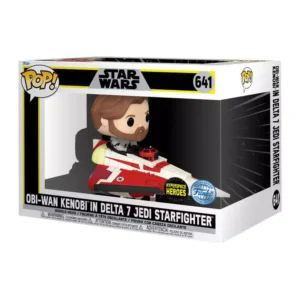 Star Wars - Obi-Wan Kenobi in Delta 7 Jedi Starfighter #641