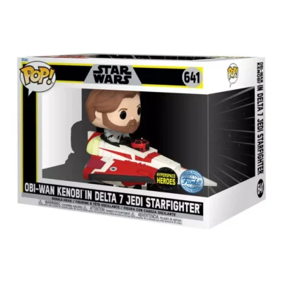 Star Wars - Obi-Wan Kenobi in Delta 7 Jedi Starfighter #641