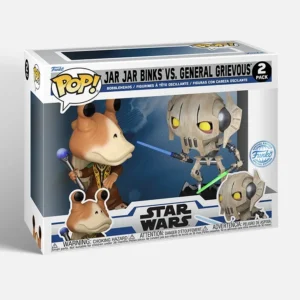 Star Wars Jar Jar Binks Vs General Grievous