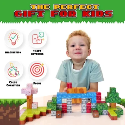 Minecraft World Cube Magnetic Set - Image 3