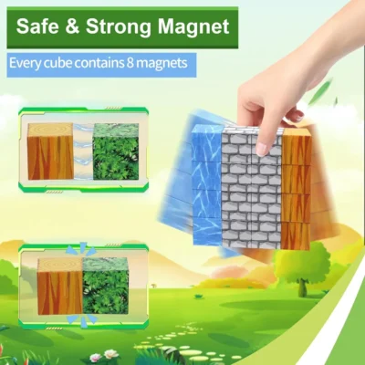 Minecraft World Cube Magnetic Set - Image 6