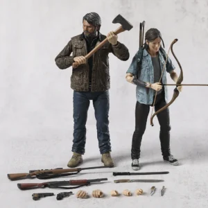The Last of Us 2: Ultimate Joel and Ellie Action Figure 2-Pack - Image 2