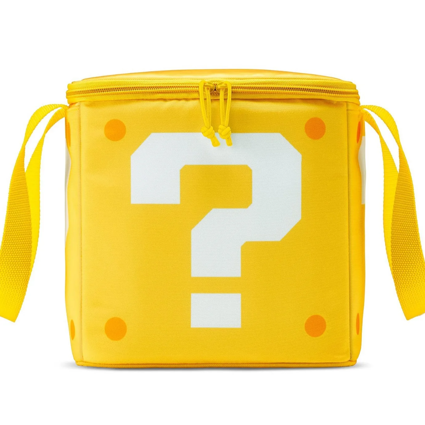 Super Mario Question Block Insulated Lunch Bag - Yellow Cooler Bag