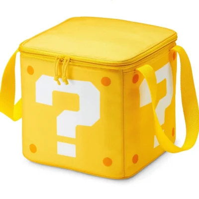 Super Mario Question Block Insulated Lunch Bag - Yellow Cooler Bag
