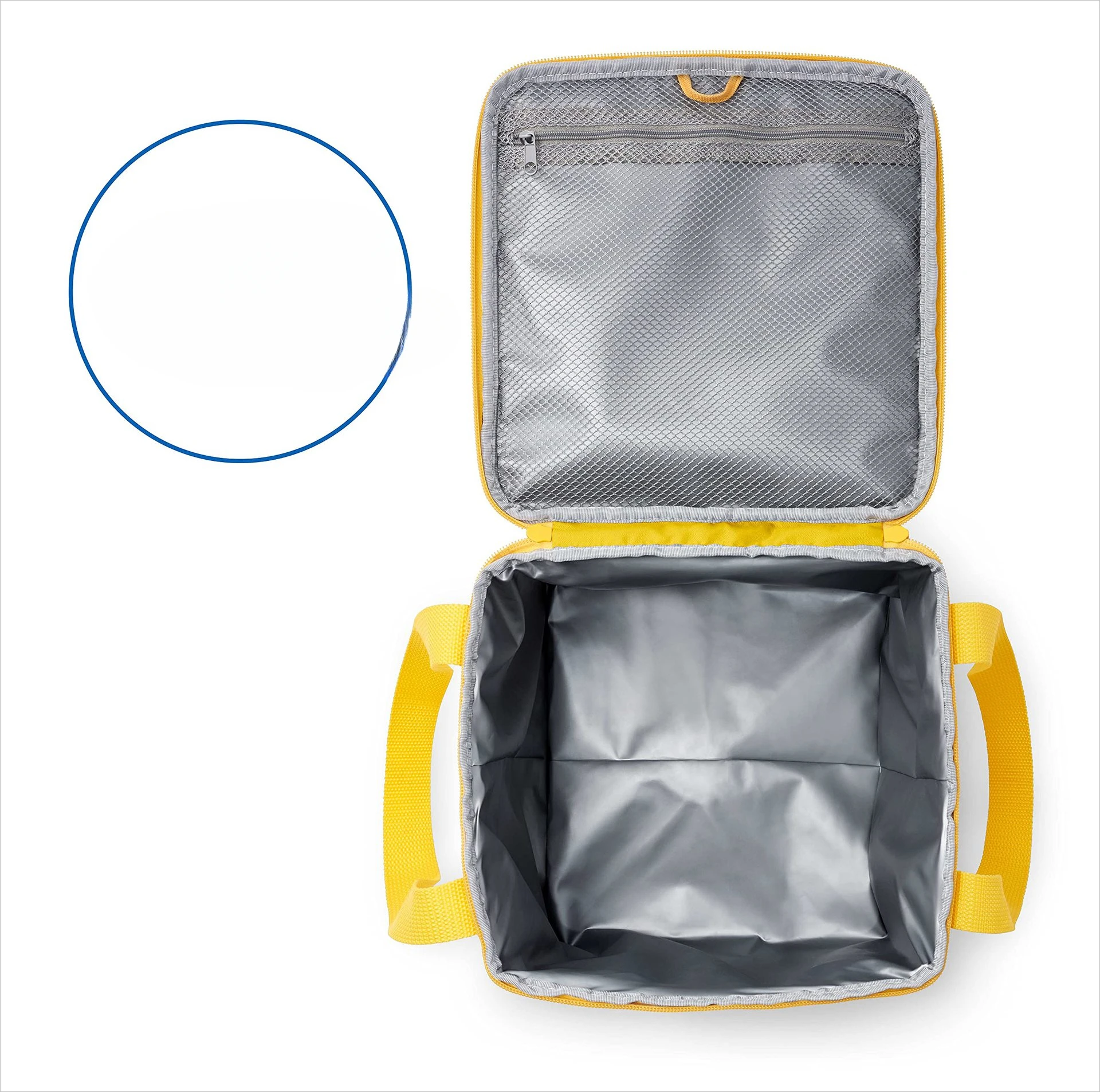Super Mario Question Block Insulated Lunch Bag - Yellow Cooler Bag