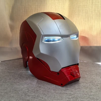 Iron Man 1:1 LED Helmet – Marvel Avengers Cosplay Collectible