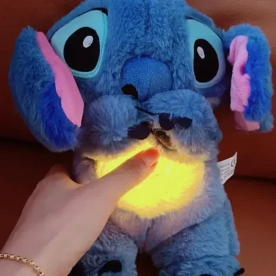 Lilo & Stitch Soothing Plush – Soft, Light-Up Sleep Companion