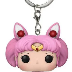 Sailor Moon & Sailor Chibi Moon Pocket  Keychain - Image 3