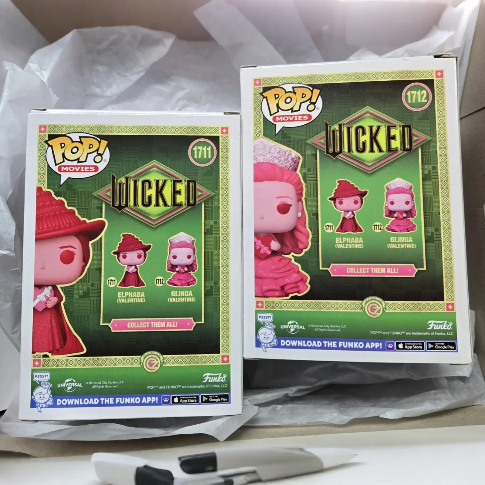 Funko Pop! Wicked – Elphaba & Glinda (Valentine’s Edition)