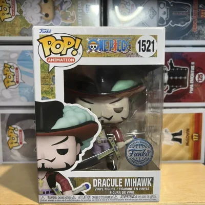 One Piece Dracule Mihawk #1521 Figure Funko Pop