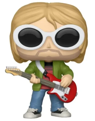 Funko Pop! Rocks – Kurt Cobain Collectible