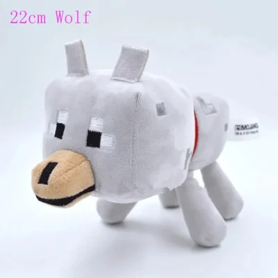 Minecraft Wolf (22cm) – Tame and totally loyal