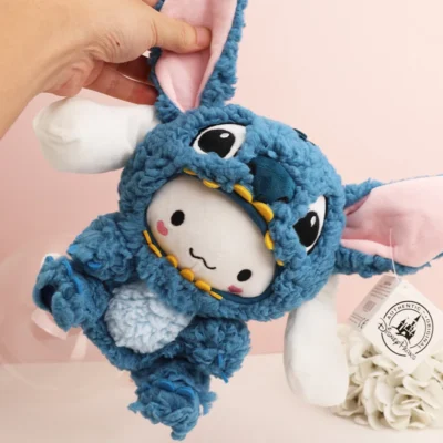Hello Kitty in Stitch Costume – Disney x Sanrio Plush Toy - Image 4
