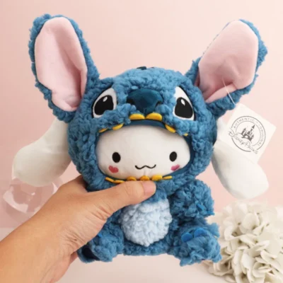 Hello Kitty in Stitch Costume – Disney x Sanrio Plush Toy - Image 3