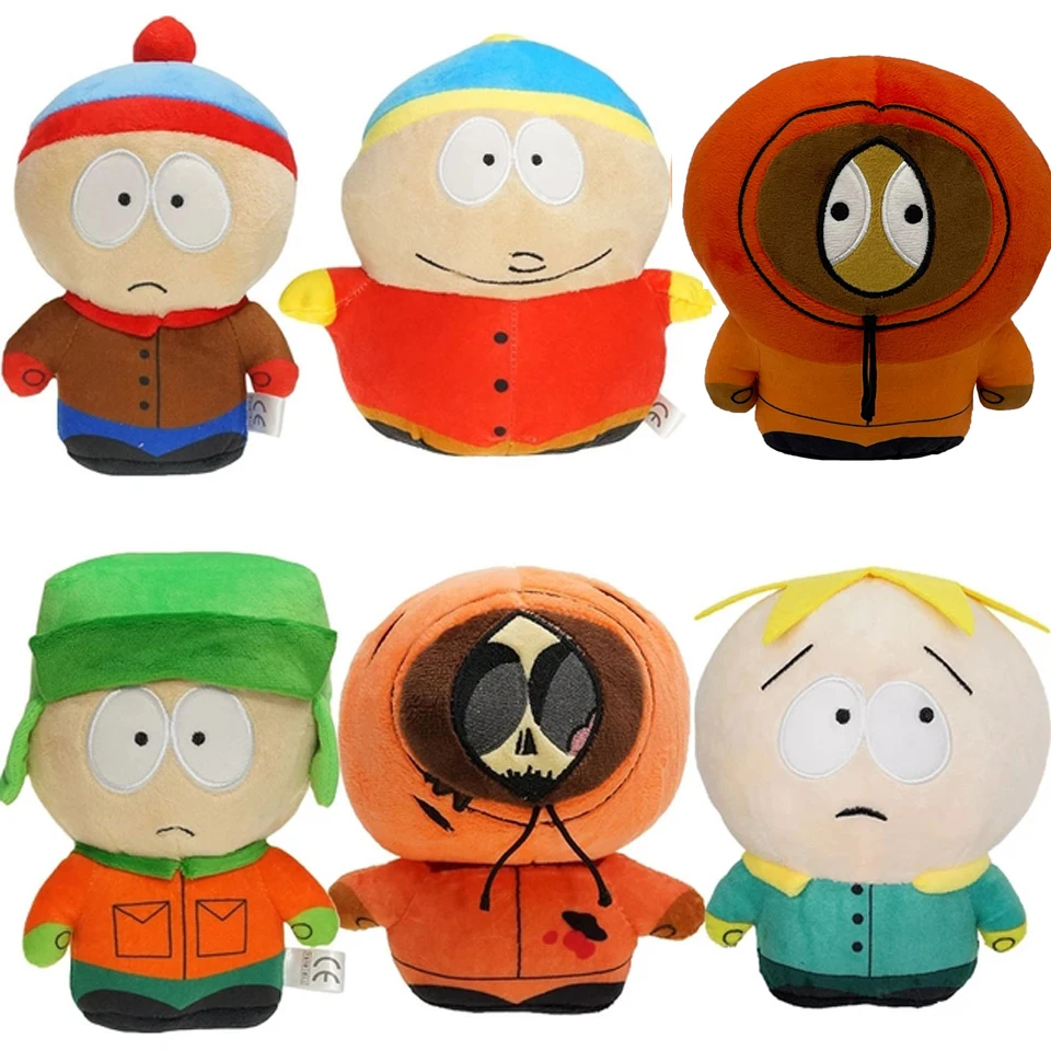 Bring the hilarious world of South Park to your collection with these adorable 20 cm plush toys!
Choose from your favorite characters like Stan, Cartman, Kenny, Kyle, Butters, and even Zombie Kenny.
