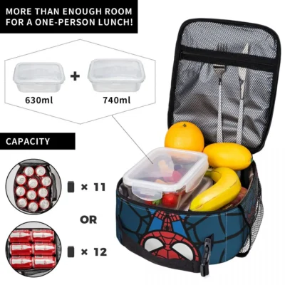 Spider Man Thermal Insulated Lunch Bag - Image 4