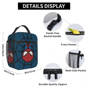Spider Man Thermal Insulated Lunch Bag - Image 6