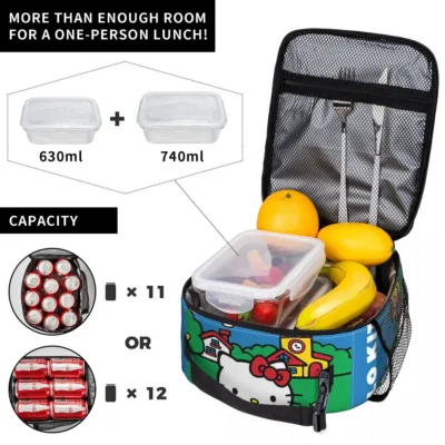 Hello Kitty Lunch Tote Bag - Image 4