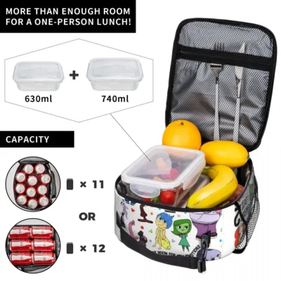 Anime Inside Out 2 Movie Lunch Bag - Image 4