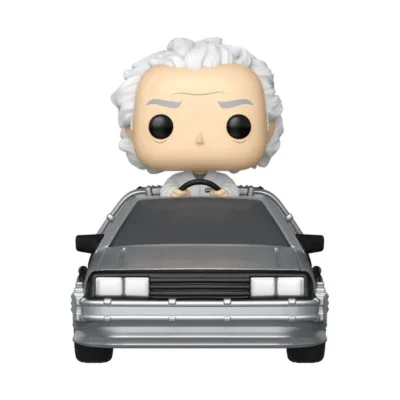 Funko Pop Rides Deluxe: Back to the Future - Doc with Time Machine 133