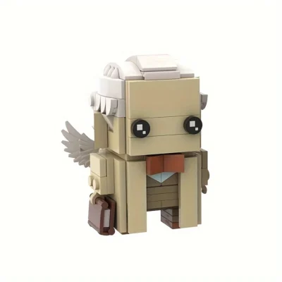 Good Omens Angels Aziraphale & Demons Crowley Brickheadz Building Blocks