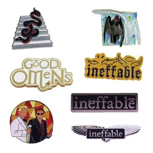 My account 2 Good Omens Collection Brooch