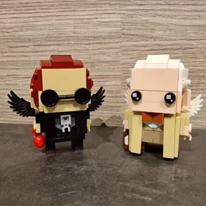 My account 1 Good Omens Angels Aziraphale & Demons Crowley Brickheadz Building Blocks