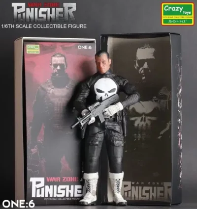 War Zone Punisher Action Figure 12inch 30cm
