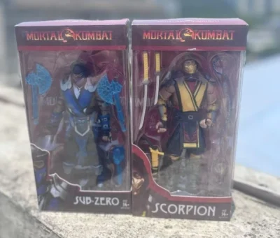 Game Mortal Kombat Articulated Action Figure Toys 17cm