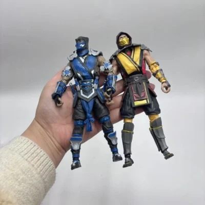 Game Mortal Kombat Articulated Action Figure Toys 17cm