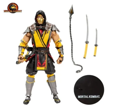 Game Mortal Kombat Articulated Action Figure Toys 17cm