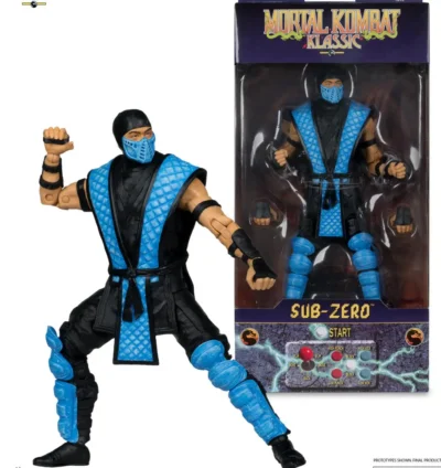 Game Mortal Kombat Articulated Action Figure Toys 17cm