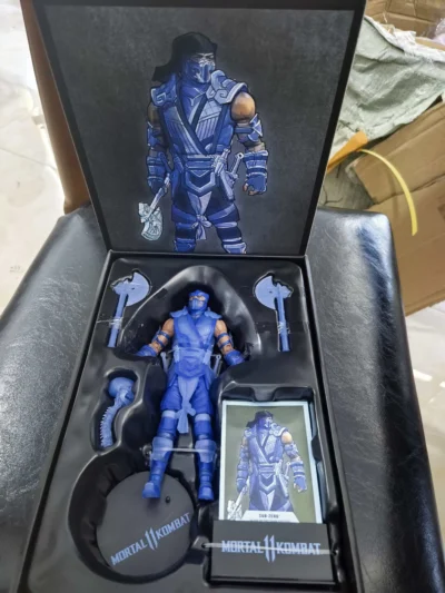 Game Mortal Kombat Articulated Action Figure Toys 17cm
